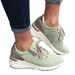 Large Size Casual White Sneakers For Women, 2024 Autumn New European And American Style Comfortable Sports Shoes, Women's Shoes Size 43_vogvips.com