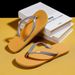 2025 New Slippers Summer Fashion, Non Slip Flip Flops For Men's Trendy Shoes, Simple Beach Sandals_vogvips.com