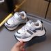 Children's Sports 2026 Spring And Autumn New Solid-Soled Boys' Running Girls' White Sneakers Baby School Dad Shoes_vogvips.com