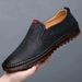 Spring And Summer Slip-On Business Sole Driving Versatile Casual Soft Leather Men's Shoes Loafers_vogvips.com