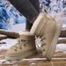 Women's Winter Snow Boots With Cross Strap Design, Thick Fur Lined, Non-Slip Rubber Sole, Short Shaft, Comfortable (Black, Beige, Camel)_vogvips.com
