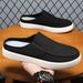 Men's Slip-On Summer Shoes Breathable Low Top Casual Dad Shoes Trendy Cloth Outdoor Wear Comfortable_vogvips.com