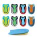 Insoles Heel High Elastic Shock Absorption Men And Women's Protective Heel Insole Foot Heel Three Color Half Size Pad Sports Running_vogvips.com