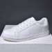 Large Size White For Both Men Women, Spring And Autumn Leather Waterproof Sports Shoes, Youth Casual Board Shoes_vogvips.com