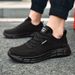 New Men's Summer Outdoor Mesh Casual Trendy Breathable Lightweight Solid Color Flat Plate Shoes 0217_vogvips.com