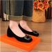 Foreign Trade Cross-border Rhinestone Square Buckle Women's Shoes, New Spring-summer French Style, Round Toe, Medium_vogvips.com