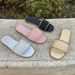 French-Style Niche Fairy-Like Hollow-Out Rhinestone Slide For Women, 2026 Summer Outdoor Fashion Casual Stunning Beach_vogvips.com