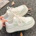 This Year's White Shoes For Female Students, Versatile Niche Breathable Sneakers, Ins Style Trendy Sports Casual Loafers_vogvips.com