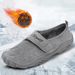 Fashion Big Size 48 Cotton Slippers Men Winter Warm Home Cotton Shoes Waterproof Garden Shoes Indoor Slip On Concise Shoes For Men_vogvips.com