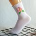 Socks New Wool Flower Women's Socks Autumn And Winter Casual Cotton Socks Warm Mid Tube Socks Women's Wood Ear Socks Trend_vogvips.com