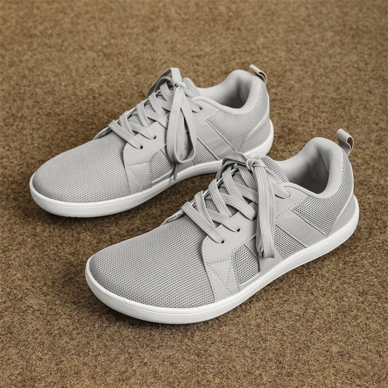 Large Size Sports Men's Breathable Mesh Summer Last Barefoot Shoes, Jinjiang Wide Toe Shoes_vogvips.com