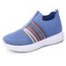 Spring New Breathable Mesh Cross-Border Large Size Slip-On Lazy Soft Sole Versatile Women's Single Shoes_vogvips.com