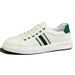 Sneakers Summer 2025 New White Genuine Leather Breathable Mesh Trendy Casual Versatile Men's Shoes_vogvips.com