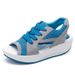 Plus Size Summer Platform Sandals With Thick Soles And Lace Up Design, Size 43, Purple_vogvips.com