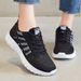 Women's Shoes Sneakers Soft-soled Mother Shoes Fly-woven Breathable Mesh Shoes Casual Shoes_vogvips.com