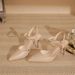 Women's Shoes Pointed Toe Nude High Heels - Slim Stiletto Pump Sandals With Ankle Strap For Office & Evening Wear To Wear Outside_vogvips.com