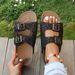 Factory Direct Supply Of Foreign Trade Women's Shoes: Leopard Print Cork Sole Sandals, European And American Style_vogvips.com