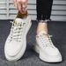 2024 Spring Thin Men's Small White Everything Comfortable Flat Sports Single Fashion With Student Casual Shoes_vogvips.com
