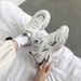 Dad Women Autumn Korean Edition Student Leisure Versatile Sports White Breathable Running Shoes Trendy_vogvips.com