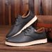Anti Slip British Big Toe Leather Summer Breathable Casual Lightweight Running Sports Trend Versatile Men's Shoes_vogvips.com