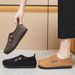 Women's Versatile Spring New With Soft Soles Non Tiring Polyurethane Lightweight And Fashionable Flat Casual Shoes_vogvips.com