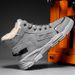 Men's Winter Thermal Snow Boots Waterproof Slip-Resistant Hiking Shoes With Fleece Lining For Outdoor & Daily Wear_vogvips.com