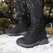 Men's Winter Thick Snow Boots With Added Fleece, Waterproof, Anti Slip, And Winter Cold Proof Boots_vogvips.com