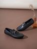 Men's Casual Leather Shoes White Beanie Shoes Men's Driving Shoes Men's Shoes Loafers_vogvips.com