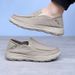 Euro Step Slip-On Trendy Thick-Soled Breathable Casual Comfortable Lazy Men's Shoes Low-Cut Fashion Versatile Loafers_vogvips.com
