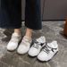 Little White Shoes Female Students Thick-soled Heightening Sports Board Shoes Casual Street Shooting_vogvips.com