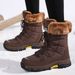 Cotton Shoes, Women's Snow Boots, Winter Boots, Hiking Boots_vogvips.com