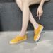 Rainbow Thick-Soled Canvas For Women, 2026 Summer New Style, Old Money Style Lace-Up Casual Sneakers, Trendy White Shoes_vogvips.com