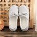 Maternity Shoes Spring Summer Thin Style Postpartum Supplies June July Soft Sole Covered Heel Thick Sole Breathable Home Cotton Slippers_vogvips.com