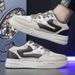 Autumn New Men's Shoes Breathable Mesh Casual Sports Board Shoes Large Size Trendy Shoes_vogvips.com