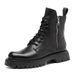 Martin Boots Men's High Top Thick Bottom Wind Side Zipper Tooling Locomotive Tide Boots_vogvips.com