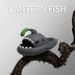 Luminous Slippers Women Men Fashion Outdoor Lantern Fish Summer Beach Flip Flops Couple's Sandals Shark Slides_vogvips.com