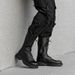 Long Overalls Boots Locomotive Knight Boots Retro Thick-soled Heightening Martin Boots_vogvips.com