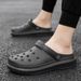 Sandals Outdoor Garden Shoes Men's Baotou Beach Shoes_vogvips.com