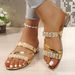 Cross-border Wholesale 2025 Summer New High-heeled Slippers European And American Style Fashion Slip-on Sandals For_vogvips.com