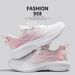 Mesh Lightweight Sports Campus Style 2026 Summer Soft Sole Running Breathable Women's Walking Shoes_vogvips.com