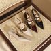 588-8 Comfortable High-heeled Women, 2025 Spring And Autumn New Style, Pointed Toe, Stiletto Heel, Shallow Cut Single_vogvips.com