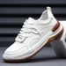 Men's Cowhide 2026 Spring New Model Crooked Toe Clown Trendy Genuine Leather Breathable Versatile Sports Casual Shoes_vogvips.com
