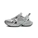 Women's Silver Pink Chunky Sneakers Metallic Mesh Platform Dad Height Increasing Wear Resistant Versatile Lightweight_vogvips.com