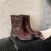Genuine Leather Vintage Stacked 2025 New Model, Chunky Heel, Buckle Strap, Western Cowboy British Style Riding Long_vogvips.com