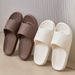 Summer Poop Feeling Women EVA Household Indoor And Outdoor Wear 2025 New Bathroom Home Anti Slip Cool Slippers For Men_vogvips.com