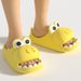 Cute Dinosaur Slippers For Women In Summer, Feet Feeling, Baotou, Home Couple, Thick Sole, Anti Slip, Fashionable_vogvips.com