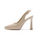 105-D3 High-end Waterproof Platform High-heeled Sandals For Women, New Summer Style, Pointed Toe, Elegant, Closed-toe,_vogvips.com