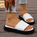 Summer New Women's Platform Sandals Plus Size European American Strappy Beach Style_vogvips.com