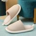 Cotton Women, Autumn And Winter, Couple's Soft Sole, Floor Furry Slippers For Men, Home Use, Dirt-Resistant, Non-Slip_vogvips.com