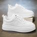 Men's Fashion Sneakers With PU Upper, Rubber Sole, Cushioned Platform For Comfort And Style - Breathable, Lightweight Casual Shoes Everyday Wear_vogvips.com